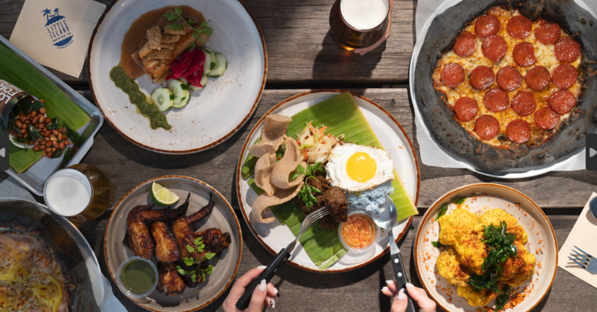 Little Island Brewery Co. - best casual restaurants in singapore