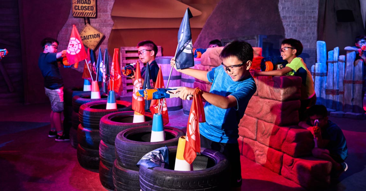 NERF Action Xperience - Where a Real-Life Battle for Kids Awaits