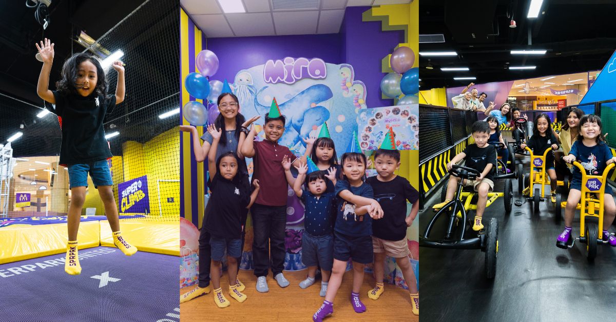 SuperPark Singapore - kids birthday party venue