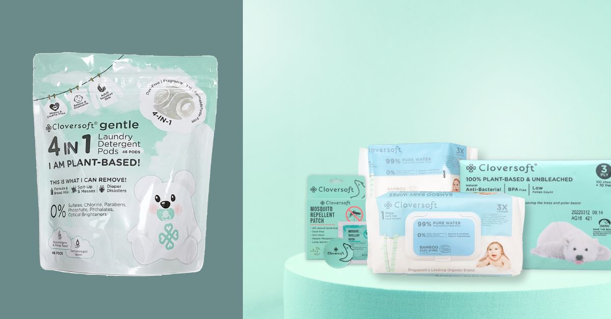 Cloversoft - Gentle Baby products singapore