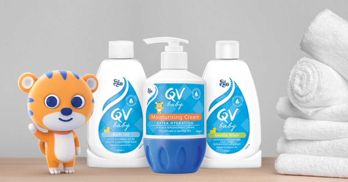 QV Baby - baby products for Sensitive or Eczema-prone skin