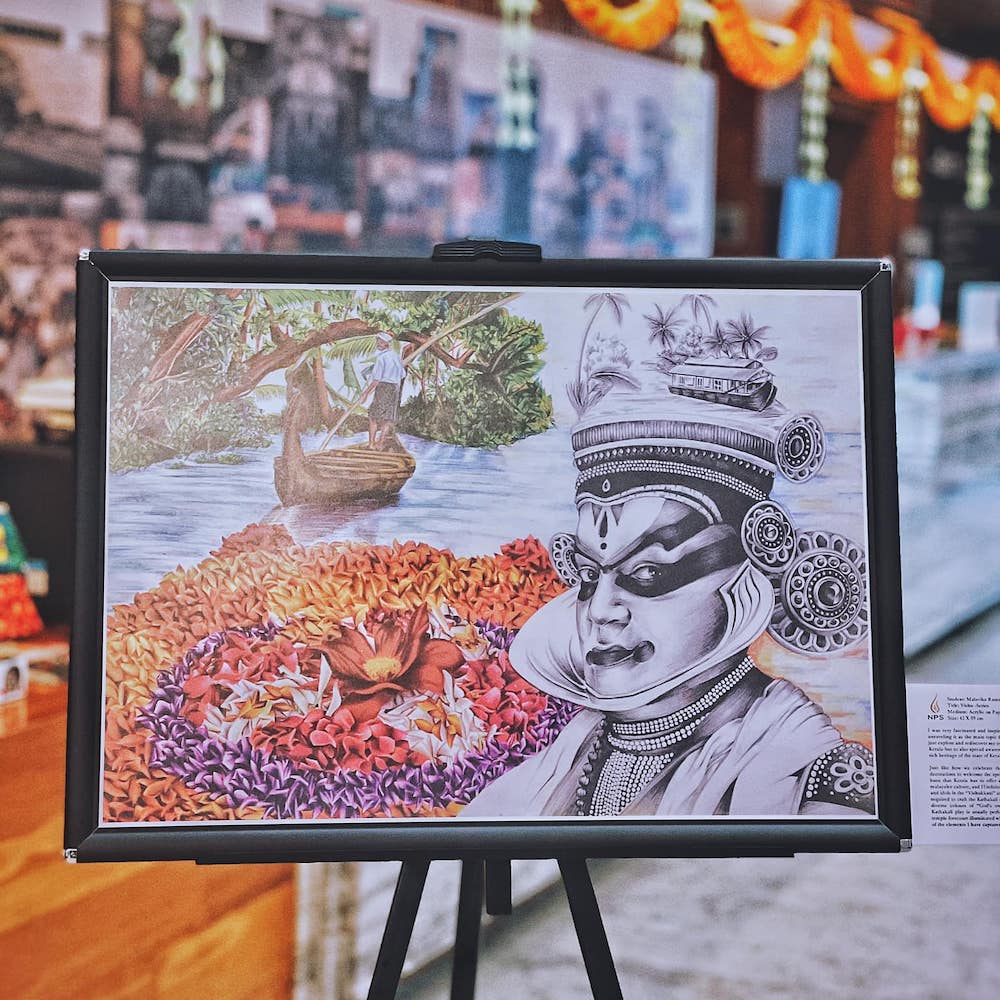 Indian Heritage Centre Singapore Showcases Artworks by NPS International School Students