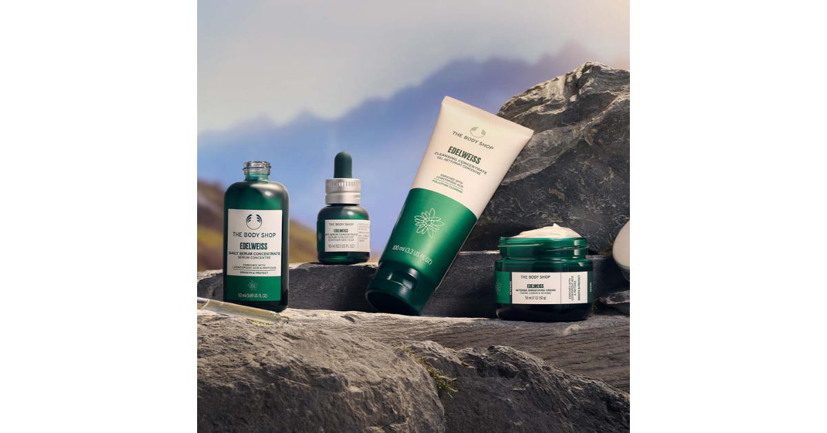 The Body Shop Edelweiss Range