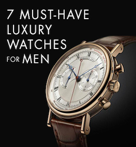 7 Must Have Luxury Watches for Men | Vanilla Luxury 7 Best Mens Watches images in 2014 | Watches, Watches for