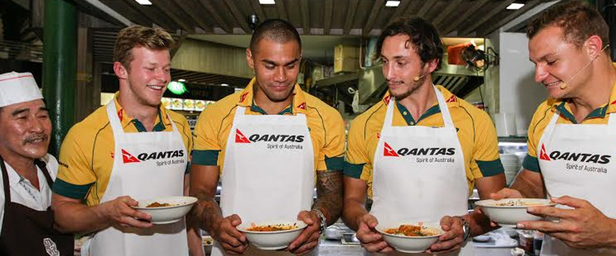 Culinary Challenge: Can rugby players cook laksa?