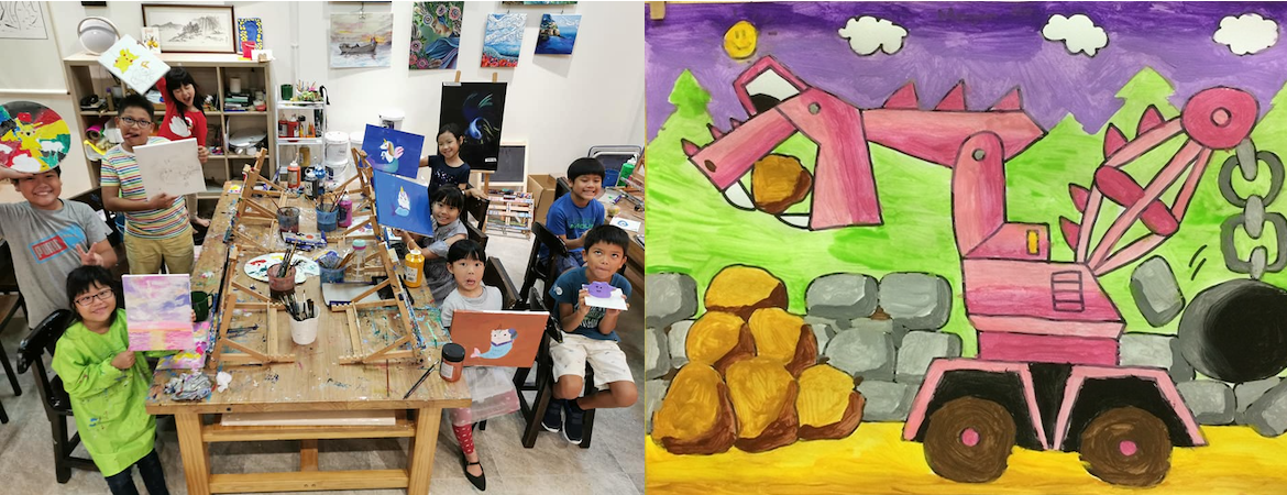 Art Classes: Kids Holiday Art Camps in Singapore for the Summer School Break