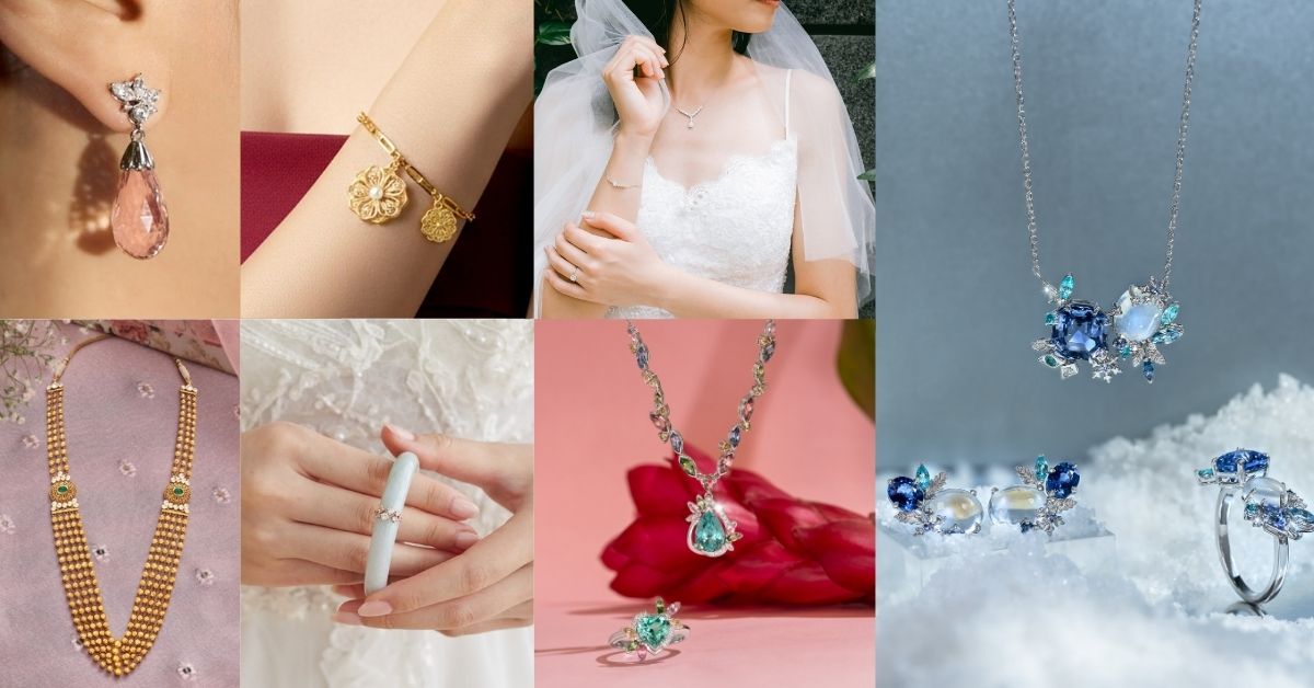 wedding necklace set