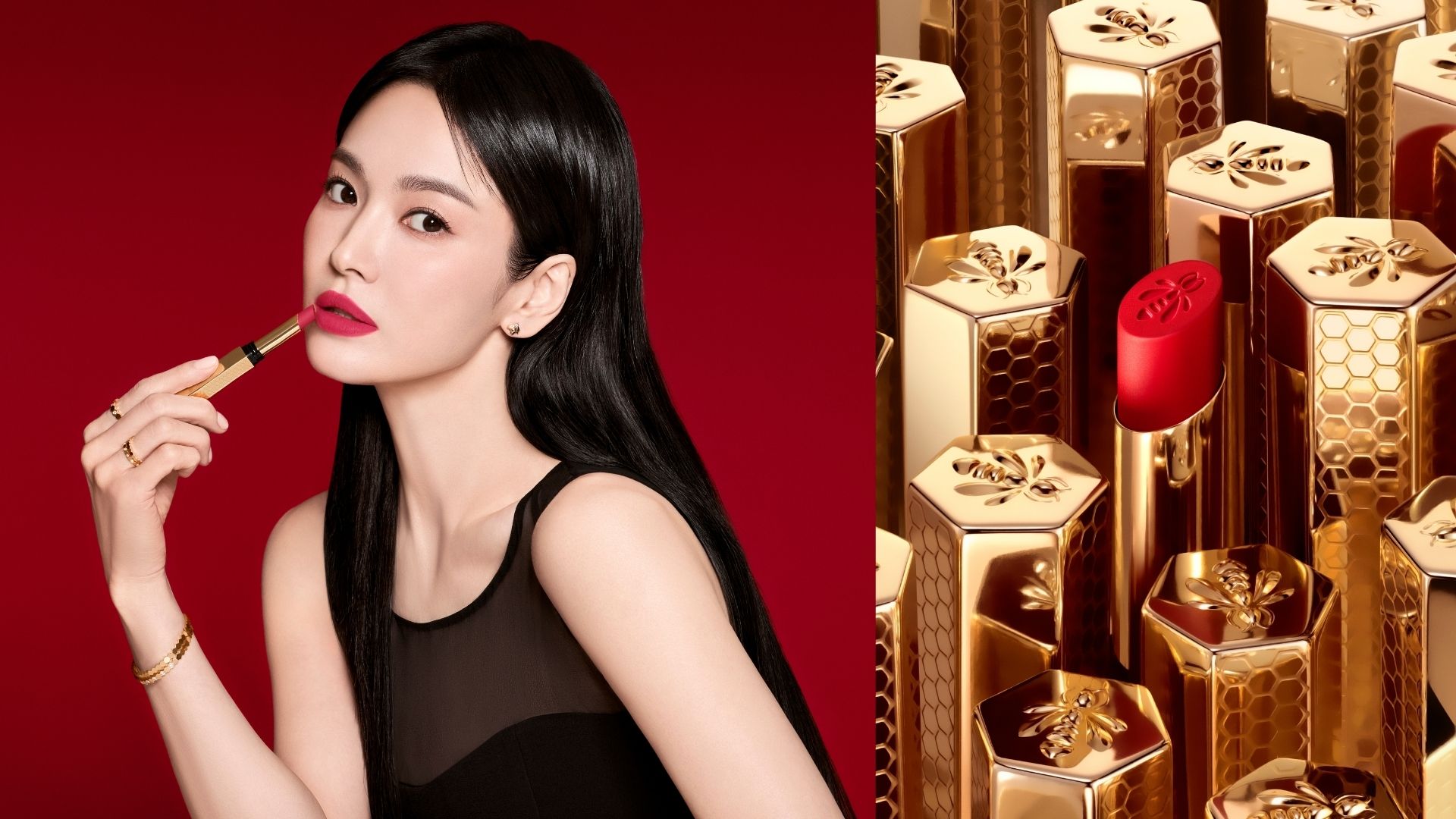 Guerlain KissKiss Lipstick Enters a New Era with Song Hye-kyo