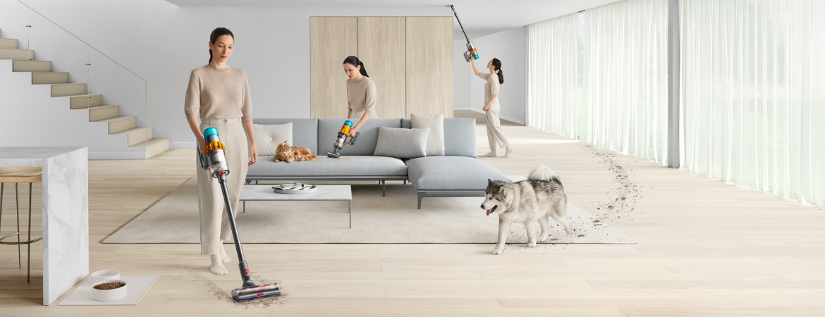 Pet Grooming, Scratch-Free Dusting and The V15 Detect, Dyson’s Most Powerful Cordless Vaccum Yet