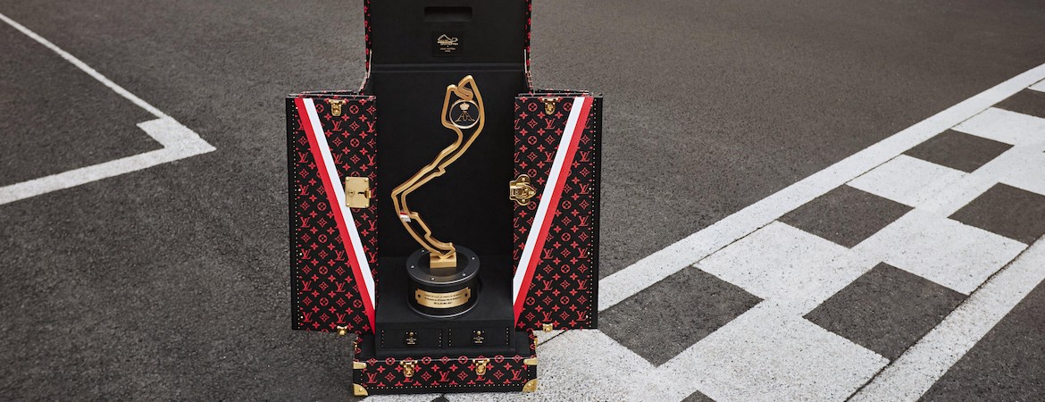 The Winner of Formula 1 Grand Prix de Monaco™ will get an Unprecedented Louis Vuitton Trophy Travel Case Louis Vuitton F1 Trophy Case: Monaco GP