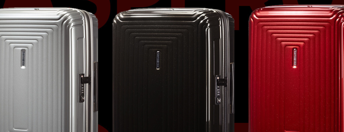 Trade In Your Luggage and Get Up to 40% off Samsonite ENOW and ASPERO Luggage