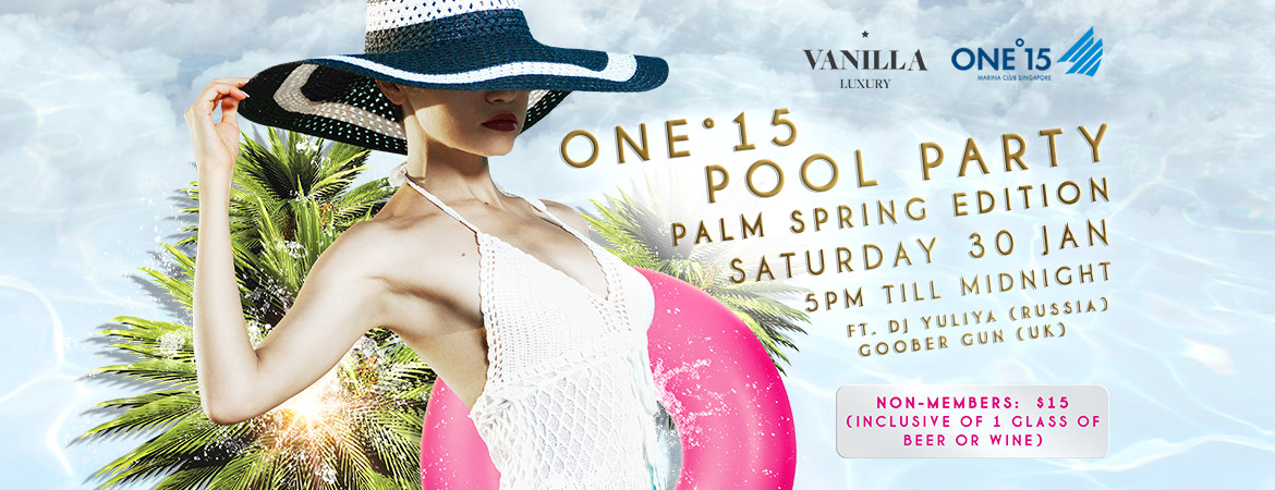 Pool Party at ONE°15 Marina ONE°15 Marina Pool Party