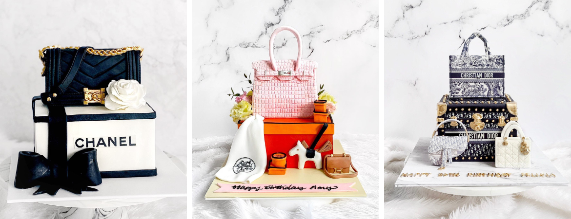 TC034 - Hand Bag Theme Cake - Cake Park