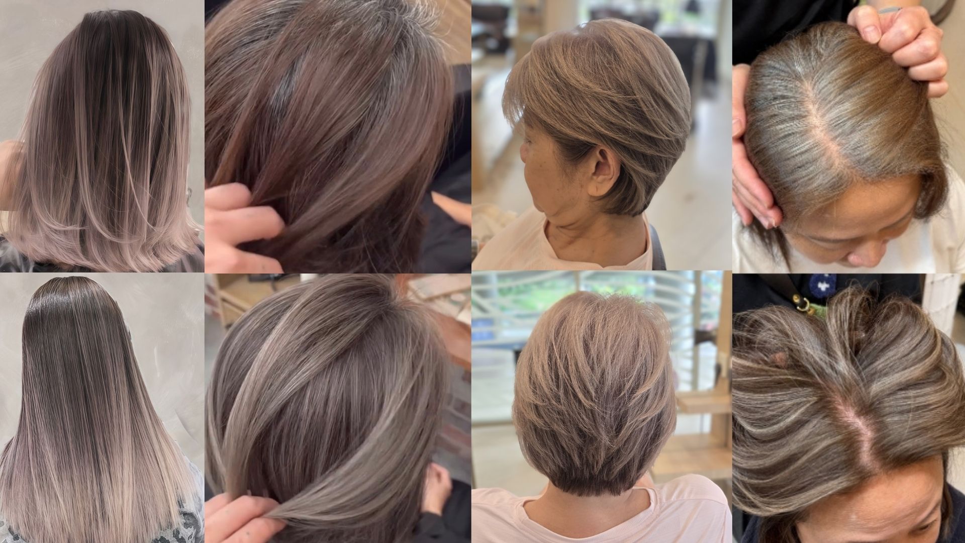 Where to get the best grey blending for your hair in Singapore 