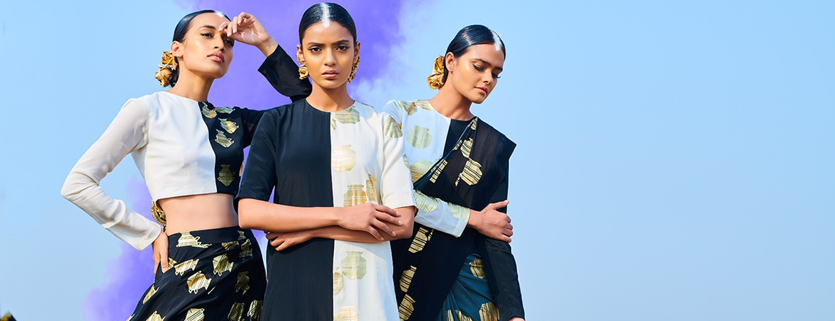 fashion designer masaba gupta showcases in singapore