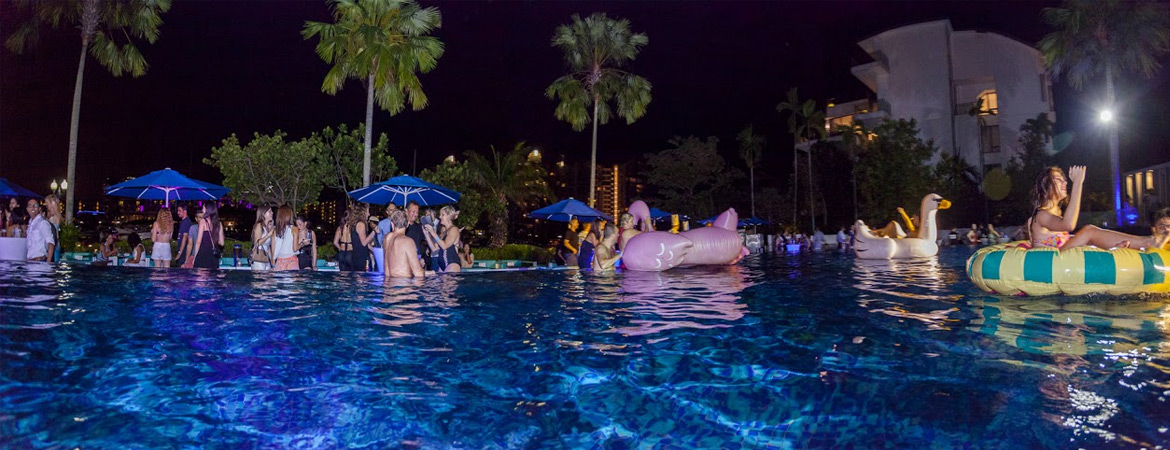 Pool Party Fun at ONE°15 Marina