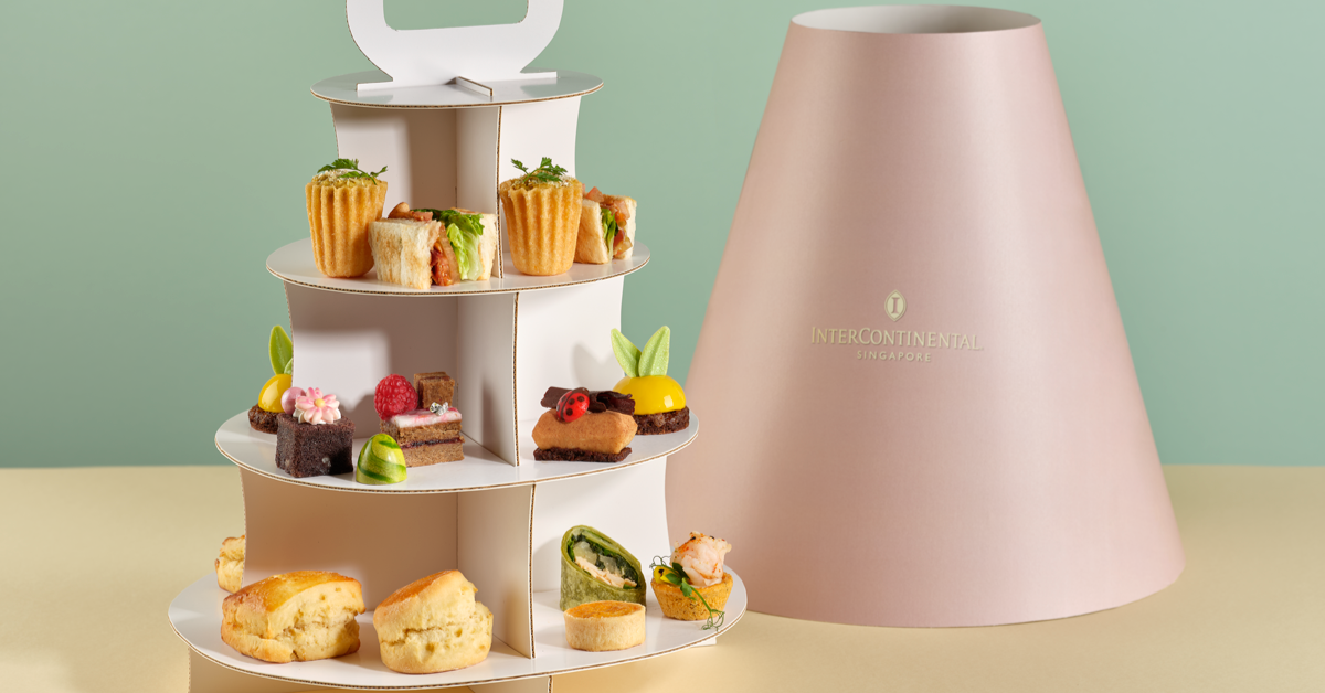 Home Delivered: Best High Tea and Afternoon Tea in Singapore with Scones, Clotted Cream and All Things Nice