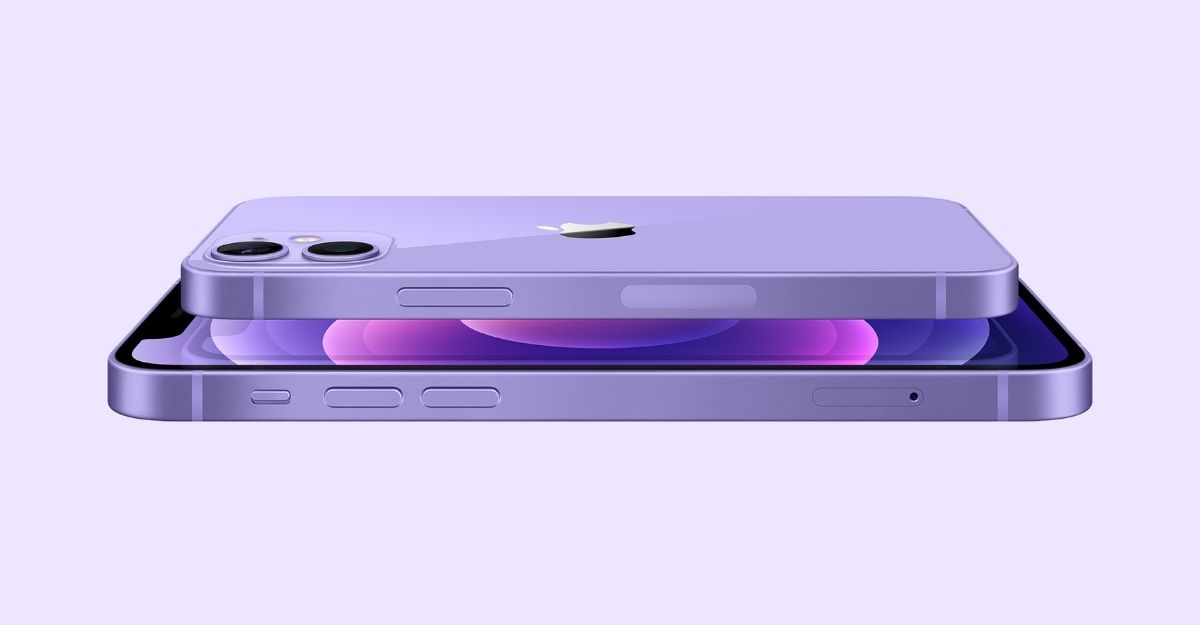 iPhone 12 in Purple