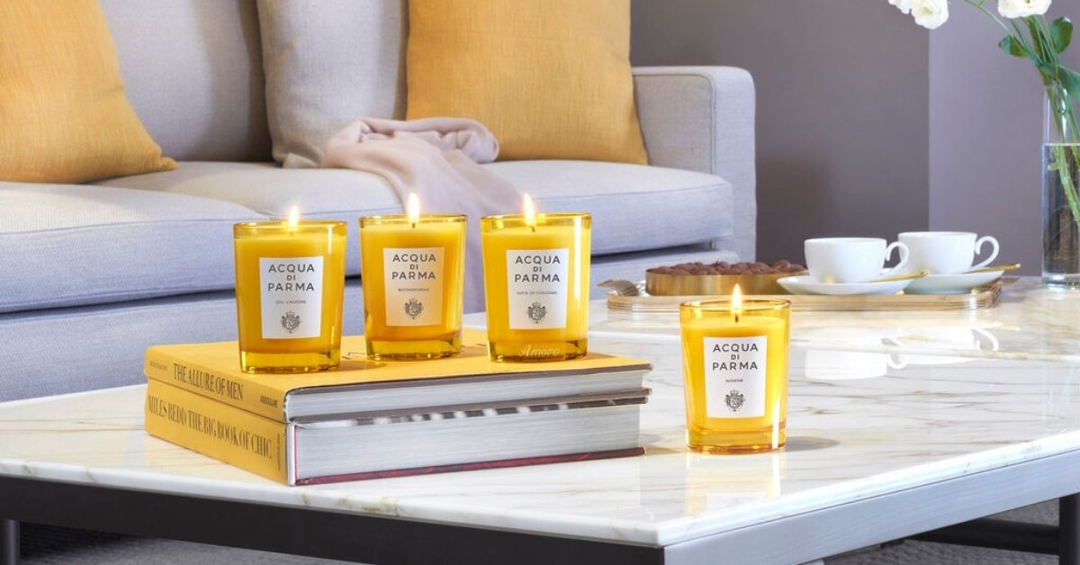 Acqua di Parma – Italian Candles With Sunlit Scents