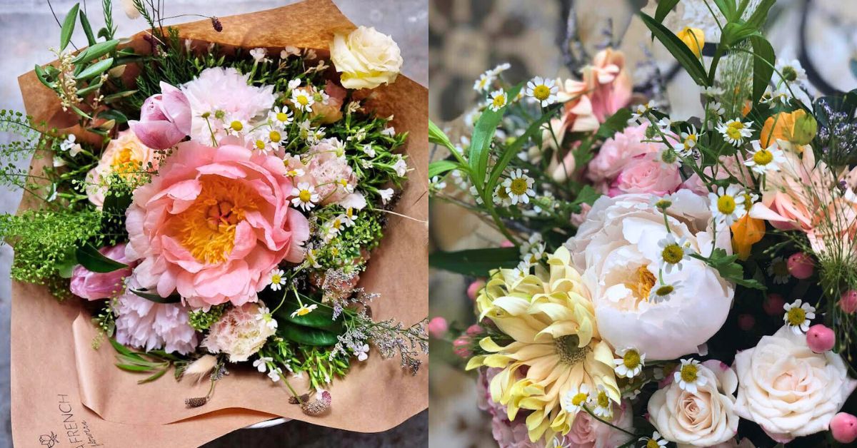 Ask A French - Surprise Fresh Bouquet of Flowers Delivery
