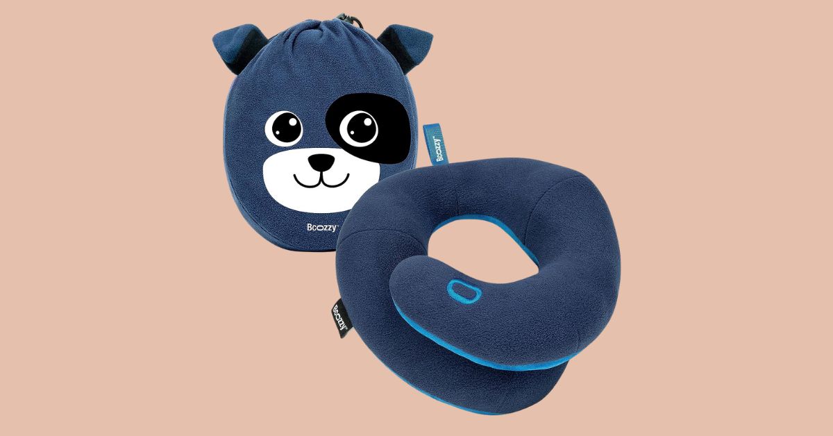 BCOZZY Chin Supporting Travel Pillow - Unique and Functional Neck Pillow