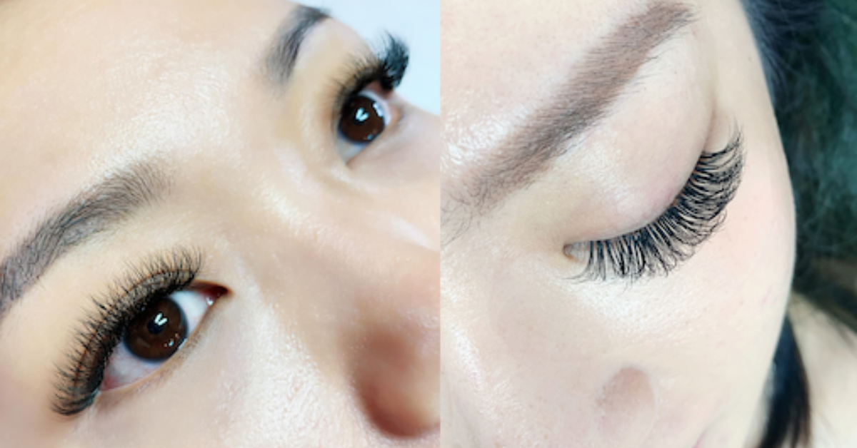 eyefringed eyelash extensions