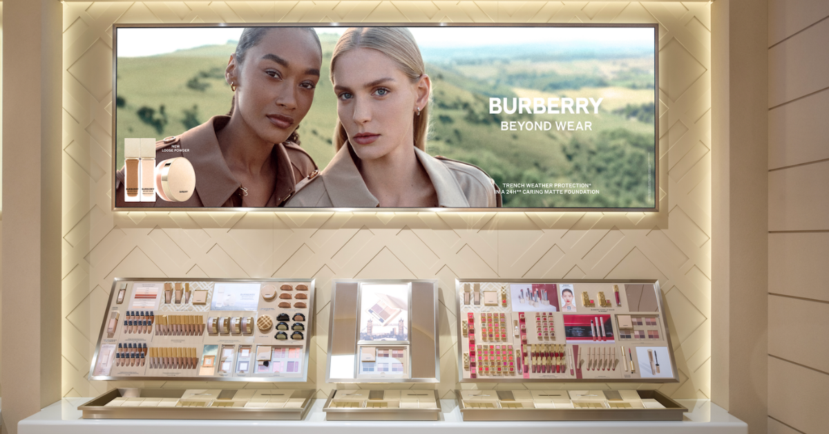 Don't forget to try the latest in makeup at Burberry Beauty's new boutqiue