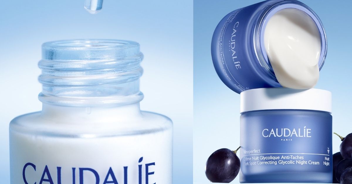 Caudalie Vinoperfect Brightening Dark Spot Serum and Dark Spot Correcting Night Cream