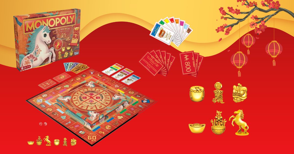 Monopoly Chinese New Year, Year of the Horse Edition – Add a Touch of Family Fun to Your CNY Hampers