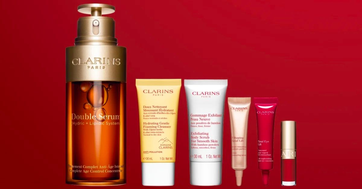 Clarins Double Serum 75ml Exclusive Set for men gifts