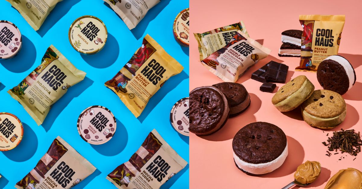 Coolhaus Sammies - Animal-Free Dairy Ice Cream Sandwiches