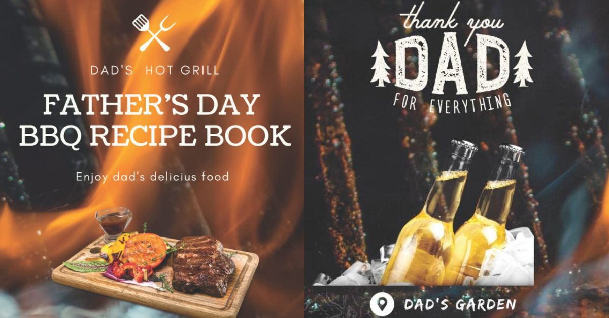 cooking book for father's day present