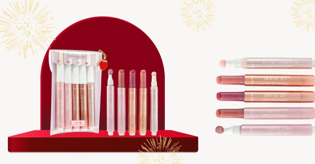 Dessert Inspired Gift - Tarte Sweet Indulgences Maracuja Juicy Lip Vault Holiday Limited Edition