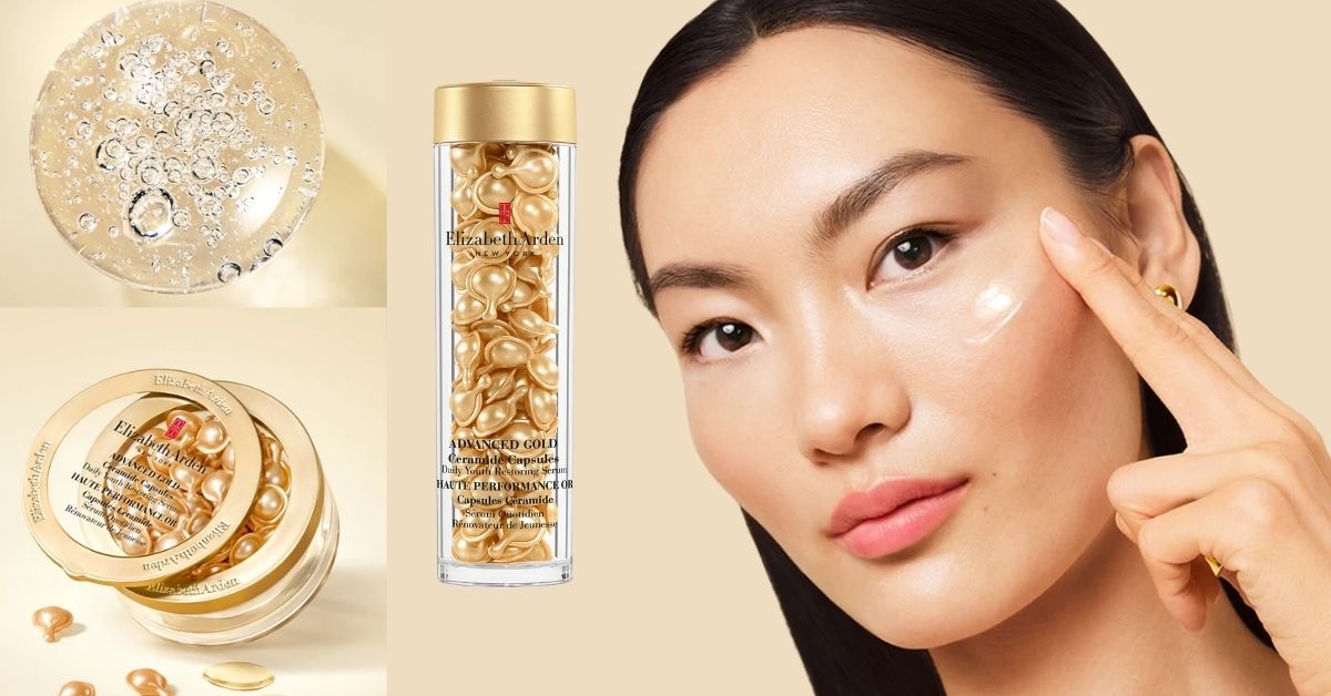 Elizabeth Arden Advanced Gold Ceramide Capsules – The Next Generation of Skin Longevity
