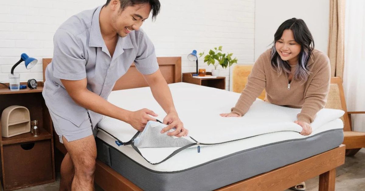 Emma - Mattress Topper with Adjustable Firmness