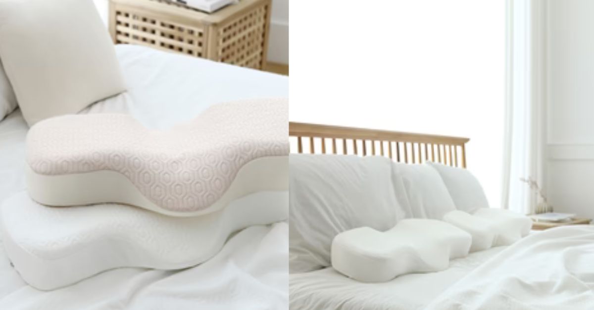 ErgoWorks Dual Plus Perfect Sleep Pillow - Patented Anti-Snoring Pillow 