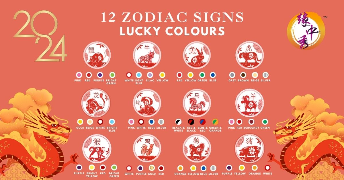 feng shui lucky colour 2024