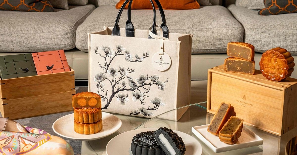 Four Seasons Hotel Singapore – Elegant, Sustainable Mooncake Gifts This Mid-Autumn Festival
