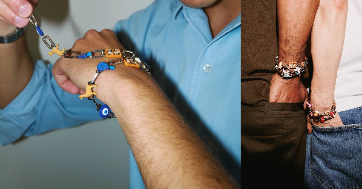 Fun designs: Charm bracelets, colour and jewels
