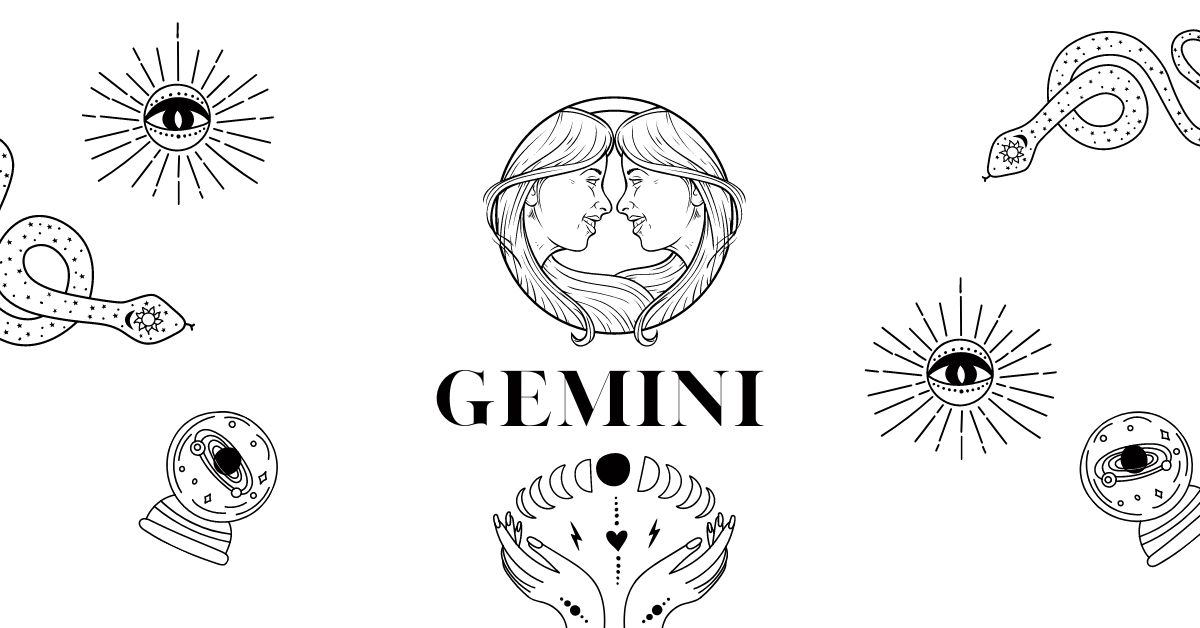 February Tarot card Gemini: Five of wands 