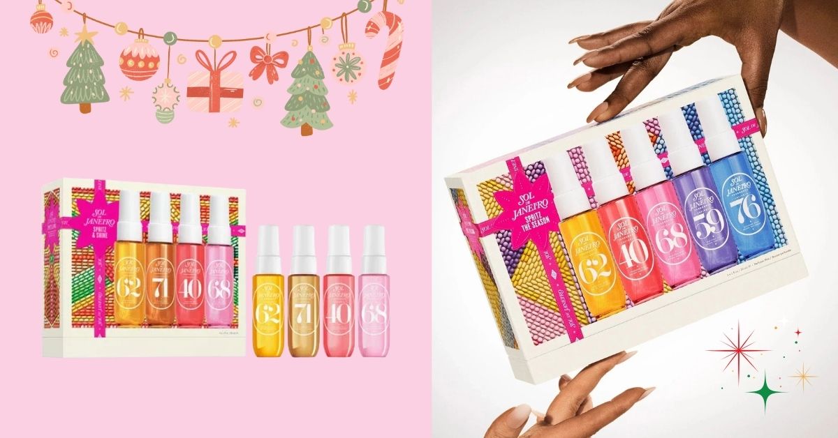 Gifts for Tweens Discovering Scent - Sol de Janeiro Spritz & Shine Cheirosa Perfume Mist Set