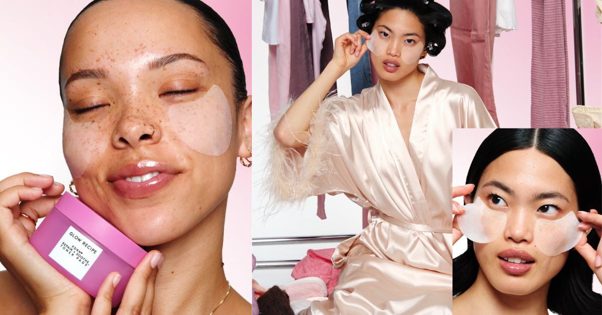 Glow recipe toner pads, a facial in a pad