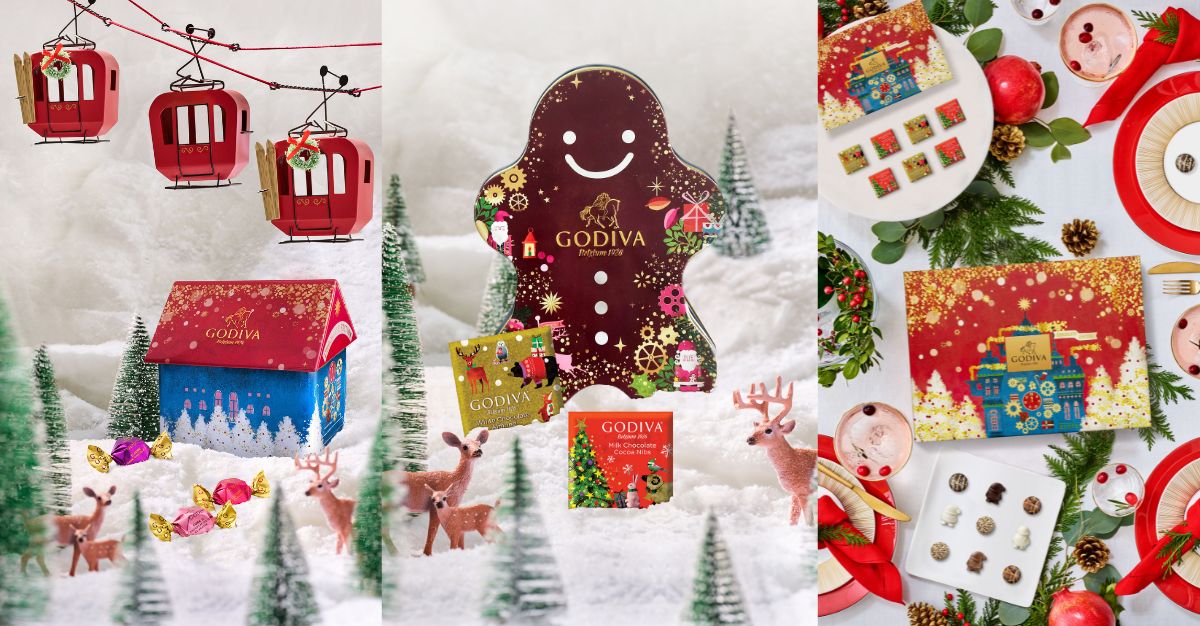 GODIVA - Adorable Christmas Hampers for Everyone