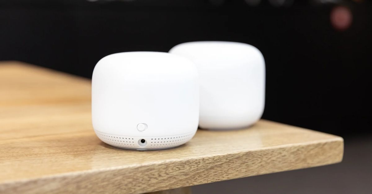 Google Nest Wi-Fi Router - improve your home office productivity