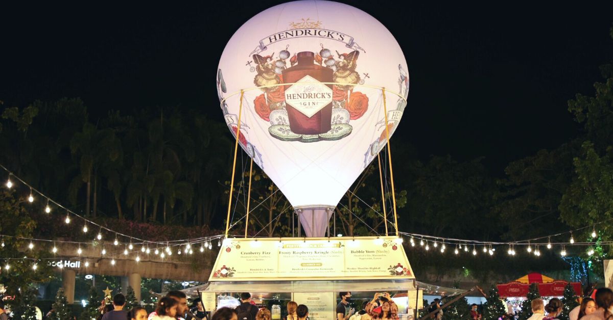 Hendrick's Pop-Up At Christmas Wonderland 
