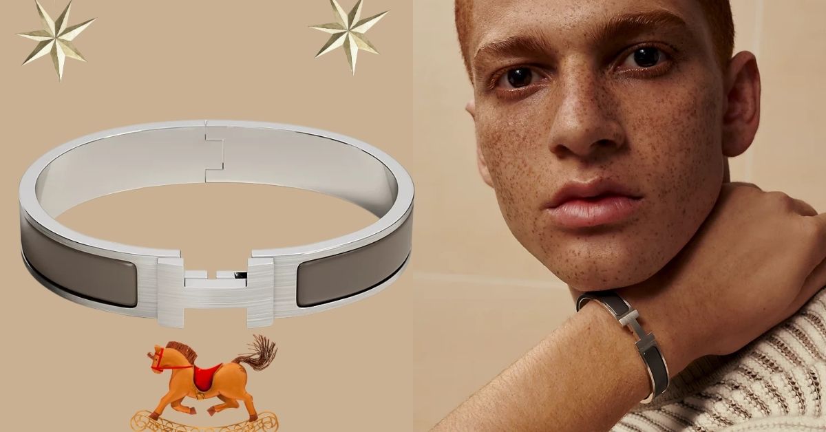 Hermès Clic HH Bracelet – Minimalist Jewellery Gift for Men