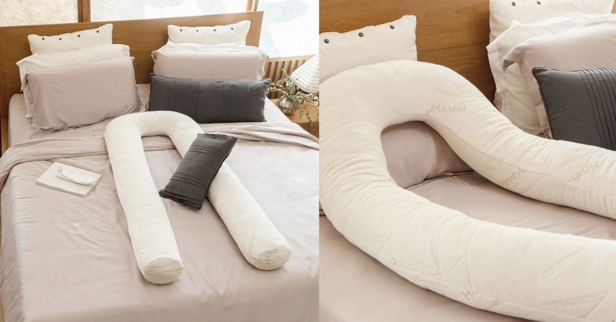 Heveya Pregnancy Pillow – U-Shaped Pregnancy Pillow For Tailored Support