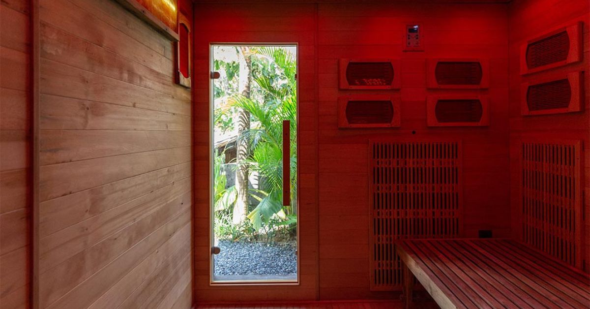 Himalayan Salt and Infrared Sauna - wellness staycation bali