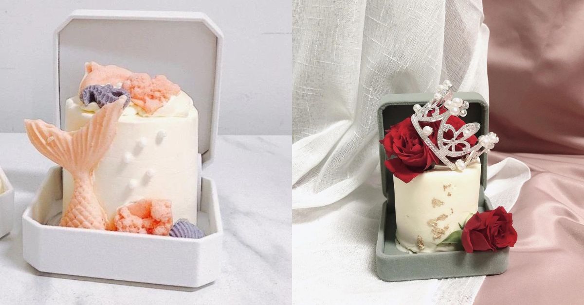Honeypeachsg - small birthday Cake