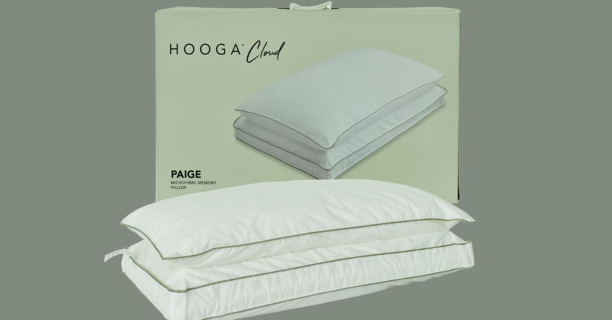 Hooga Paige Pillow - The Affordable Pillow To Achieve A Good Night's Rest